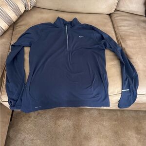 Nike Navy Dri-FIT Running Jacket